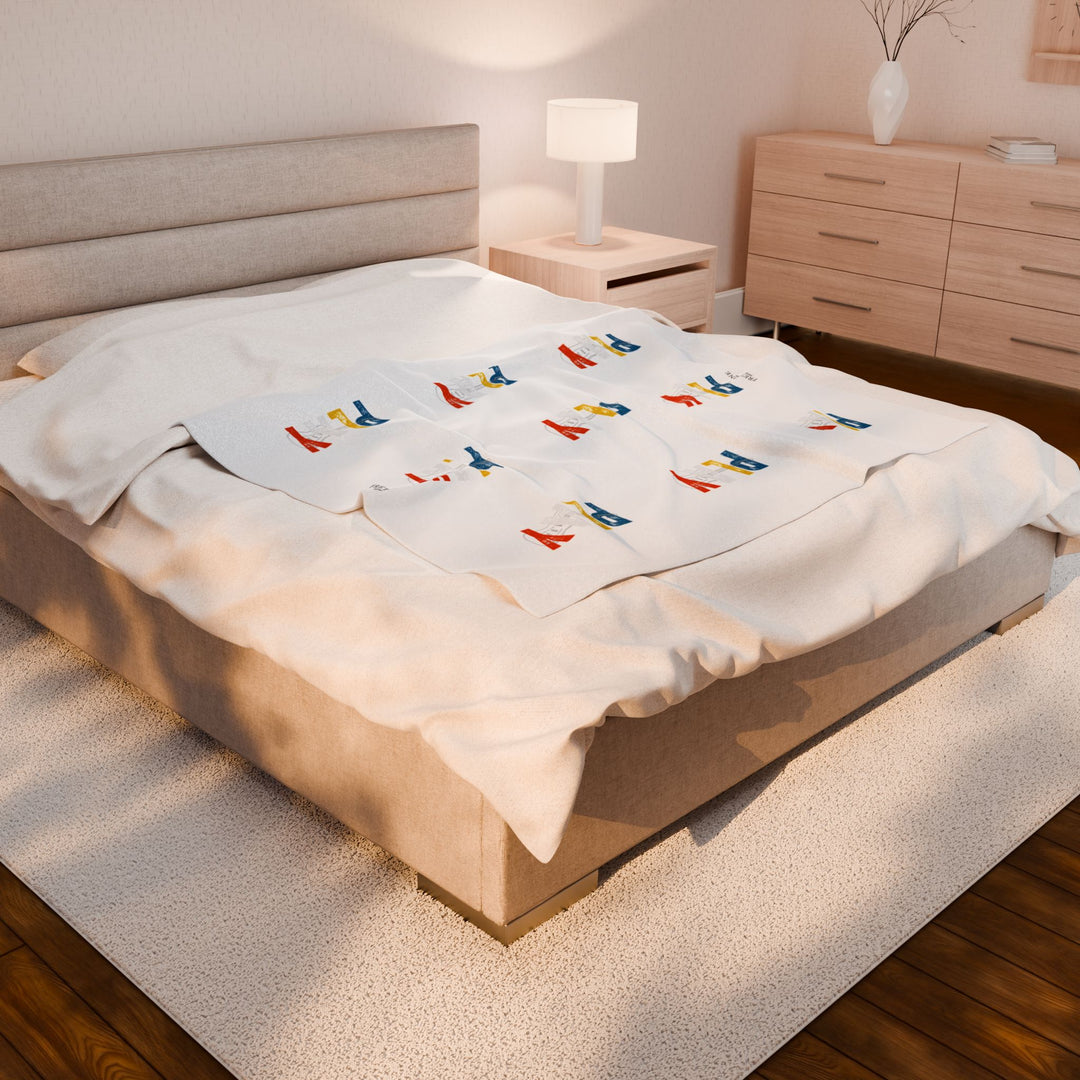 PLAY Velveteen Blanket – Ultra-Soft Comfort for Music Lovers