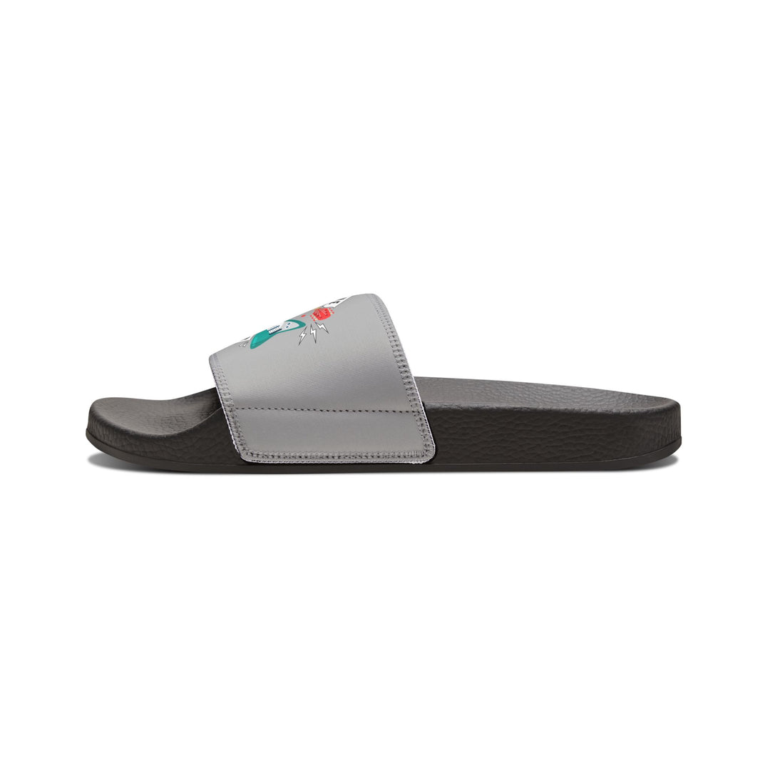 Men's Removable-Strap Sandals - Fun Summer Vibes with Unique Graphic Design